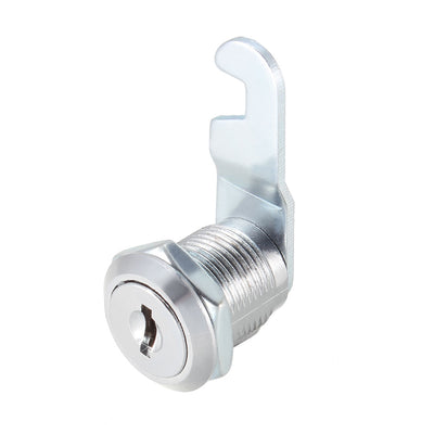 Harfington Uxcell Cam Locks 20mm Cylinder Length for Max 1/2-inch Panel Keyed Different 2Pcs
