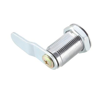 Harfington Uxcell Cam Locks 30mm Cylinder Length Fit on Max 7/8-inch Panel Keyed Different 2Pcs