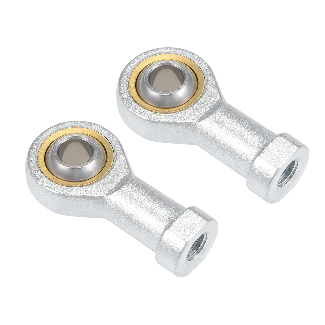 uxcell Uxcell 8mm Rod End Bearing M8x1.25mm Rod Ends Ball Joint Female Right Hand Thread 2pcs