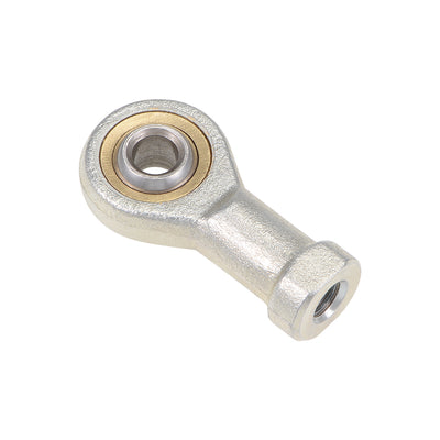 Harfington Uxcell 6mm Rod End Bearing M6x1.0mm Rod Ends Ball Joint Female Left Hand Thread 4pcs