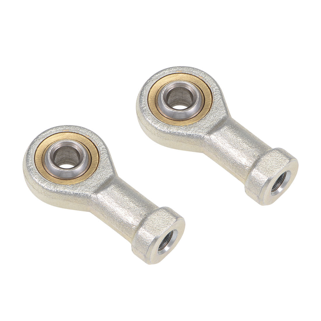 uxcell Uxcell 6mm Rod End Bearing M6x1.0mm Rod Ends Ball Joint Female Left Hand Thread 2pcs