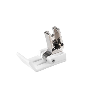 Harfington Uxcell 1/4 inch Hinged Double Needle Presser Foot Fit for Industrial Sewing Machines
