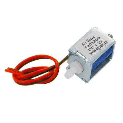 Harfington Uxcell Miniature Solenoid Valve 2 Way Normally Closed DC4.5V 0.5A Air Solenoid Valve