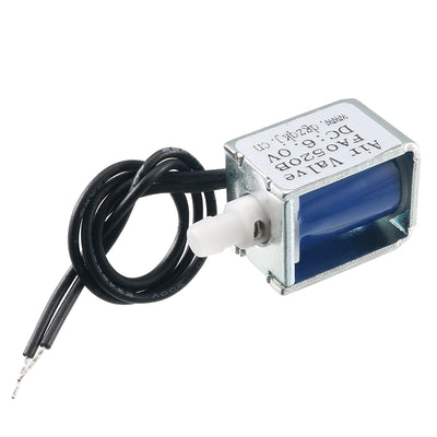 Harfington Uxcell Miniature Solenoid Valve Normally Closed DC6V 0.24A Air Solenoid Valve