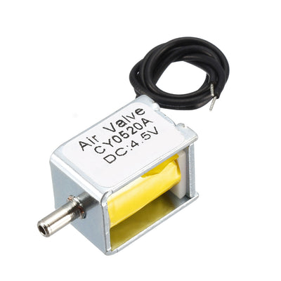 Harfington Uxcell Miniature Solenoid Valve Normally Opened DC4.5V 80mA Air Solenoid Valve