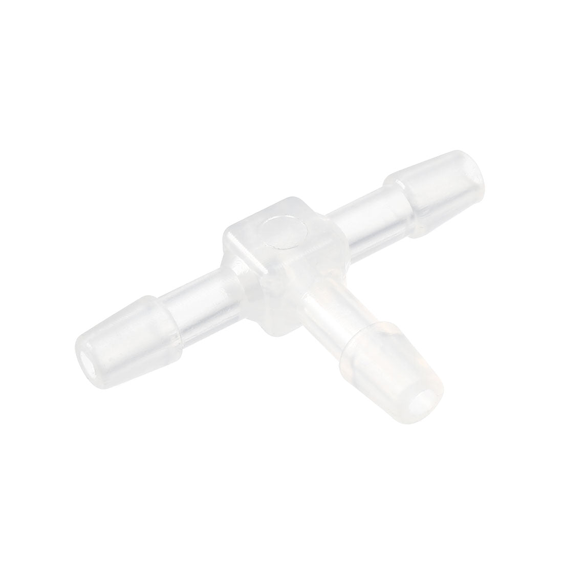 uxcell Uxcell 3-Way T Shape Air Valve Connector Plastic Inline Tubing Connectors for 4mm Airline Tube