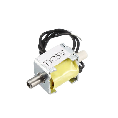 Harfington Uxcell Miniature Solenoid Valve 2 Way Normally Closed DC5V 0.26A Air Solenoid Valve