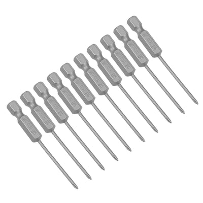 Harfington Uxcell 10 Pcs Magnetic Phillips Screwdriver Bits, Hex Shank S2 Power Tools