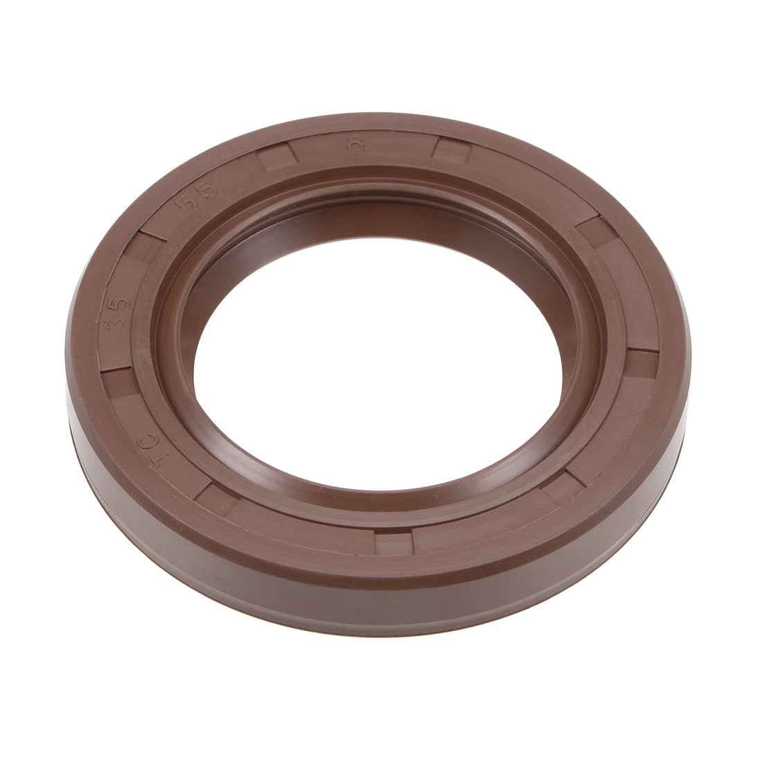 uxcell Uxcell Oil Seal 35mm Inner Dia 55mm OD 8mm Thick Fluorine Rubber Double Lip Seals