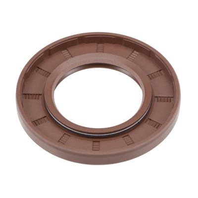 Harfington Uxcell Oil Seal 35mm Inner Dia 62mm OD 7mm Thick Fluorine Rubber Double Lip Seals
