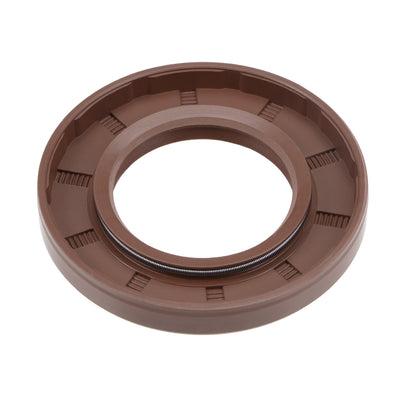 Harfington Uxcell Oil Seal 35mm Inner Dia 62mm OD 8mm Thick Fluorine Rubber Double Lip Seals 2Pcs