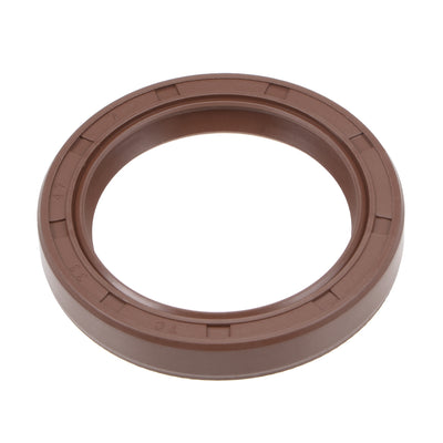 Harfington Uxcell Oil Seal 35mm Inner Dia 47mm OD 7mm Thick Fluorine Rubber Double Lip Seals