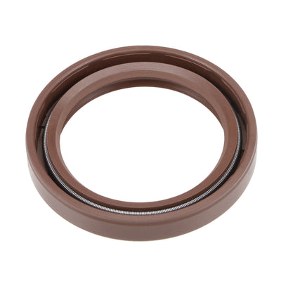 Harfington Uxcell Oil Seal 35mm Inner Dia 47mm OD 7mm Thick Fluorine Rubber Double Lip Seals 2Pcs