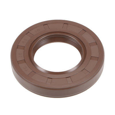 Harfington Uxcell Oil Seal 35mm Inner Dia 65mm OD 10mm Thick Fluorine Rubber Double Lip Seals