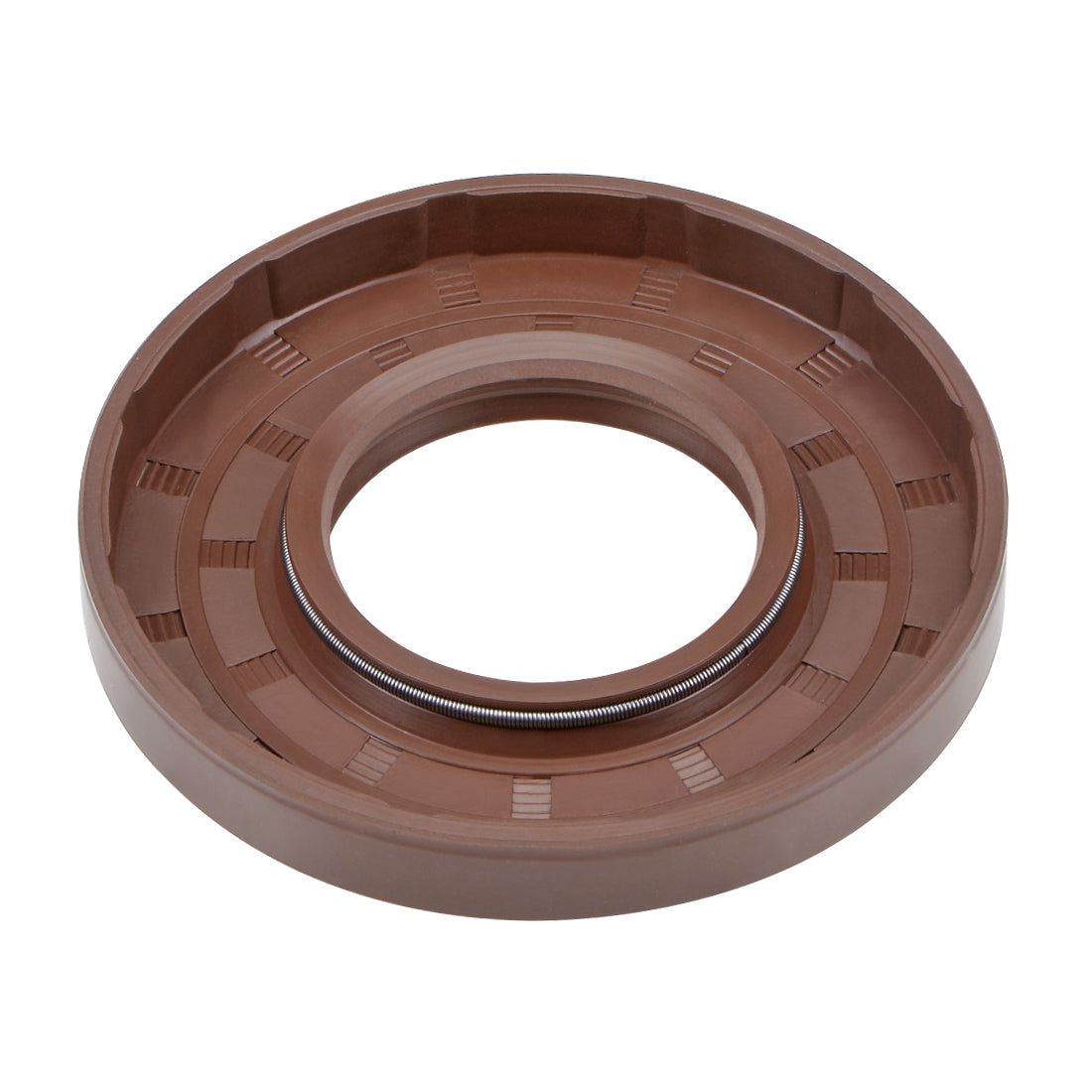 uxcell Uxcell Oil Seal 35mm Inner Dia 72mm OD 10mm Thick Fluorine Rubber Double Lip Seals 2Pcs