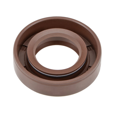 Harfington Uxcell Oil Seal 22mm Inner Dia 40mm OD 10mm Thick Fluorine Rubber Double Lip Seals 2Pcs