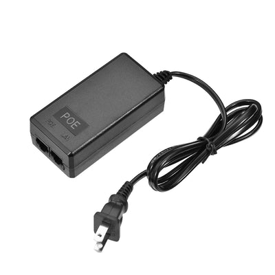 Harfington Uxcell Wall Plug POE 100V-240V to 48V 1A Power Supply for Cameras with 900mm Wire