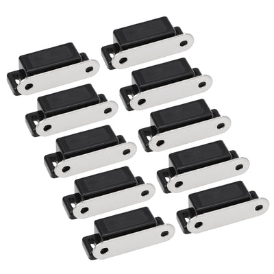 Harfington Uxcell Magnetic Cabinet Door Latches Catch for Kitchen Closet Wardrobe Black 10pcs