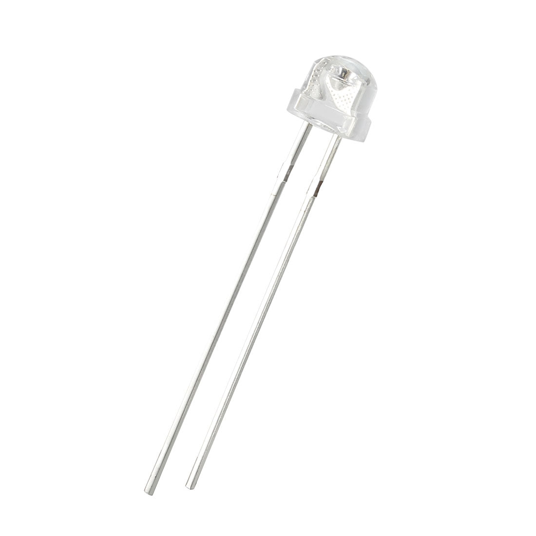 uxcell Uxcell 10pcs 5mm 365-370nm Light Emitting Diode DC 3.4V 20mA Clear Straw Hat