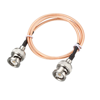 Harfington Uxcell BNC Male to BNC Male Coax Cable RG316 Low Loss RF Coaxial Cable