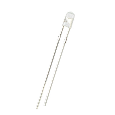 Harfington Uxcell 20pcs 3mm 850nm Infrared Emitter Diode DC 1.5V LED IR Emitter Clear Round Head
