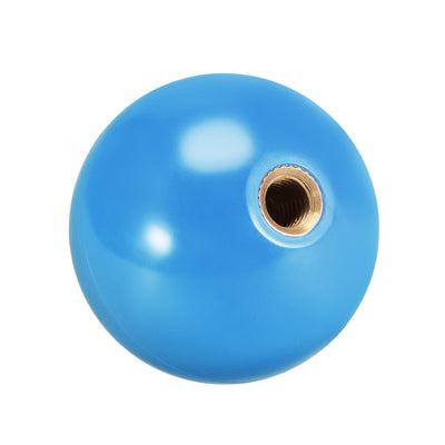Harfington Uxcell Joystick Ball Top Handle Rocker Round Head Arcade Fighting Game DIY Parts Replacement Blue