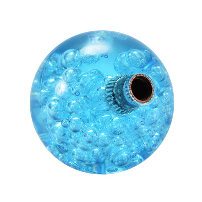 Harfington Uxcell Joystick Ball Top Handle Rocker Round Head Arcade Fighting Game DIY Parts Replacement Crystal Blue