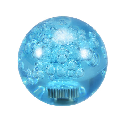 Harfington Uxcell Joystick Ball Top Handle Rocker Round Head Arcade Fighting Game DIY Parts Replacement Crystal Blue