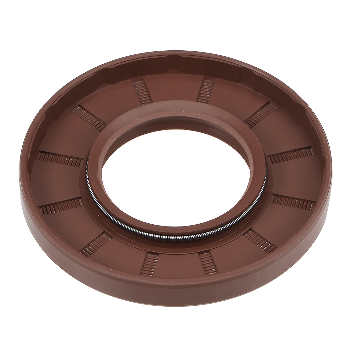 uxcell Uxcell Oil Seal 40mm Inner Dia 80mm OD 10mm Thick Fluorine Rubber Double Lip Seals