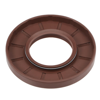 Harfington Uxcell Oil Seal 40mm Inner Dia 80mm OD 10mm Thick Fluorine Rubber Double Lip Seals