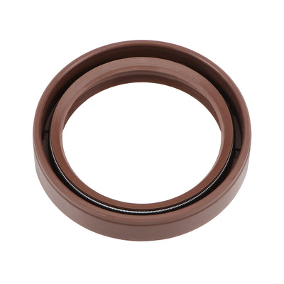 Harfington Uxcell Oil Seal 40mm Inner Dia 52mm OD 10mm Thick Fluorine Rubber Double Lip Seals