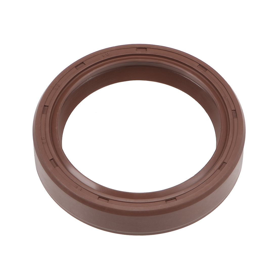 uxcell Uxcell Oil Seal 40mm Inner Dia 52mm OD 10mm Thick Fluorine Rubber Double Lip Seals
