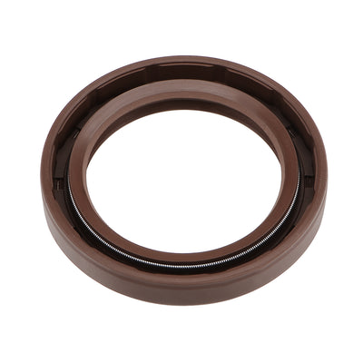 Harfington Uxcell Oil Seal 40mm Inner Dia 56mm OD 8mm Thick Fluorine Rubber Double Lip Seals