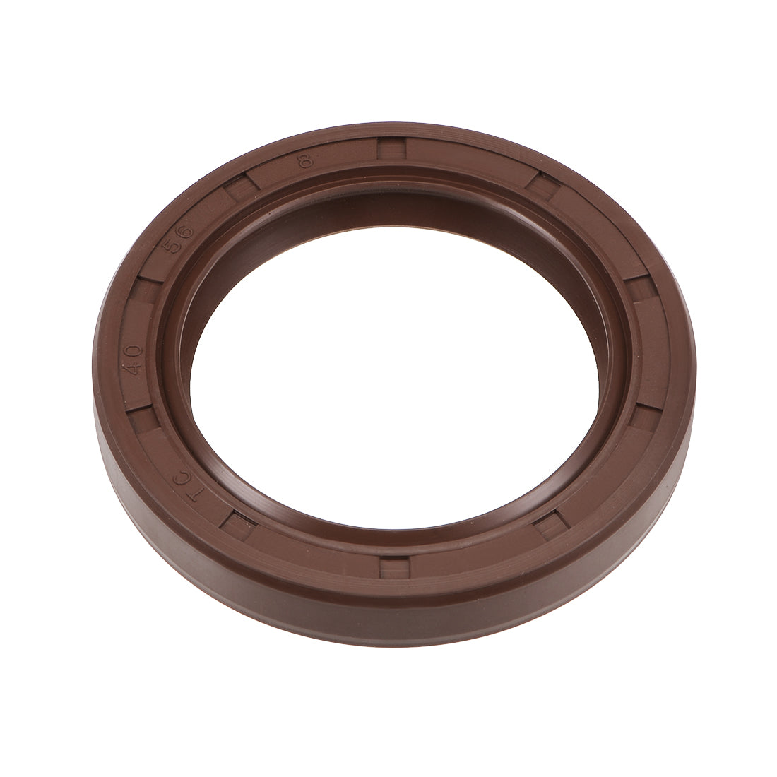 uxcell Uxcell Oil Seal 40mm Inner Dia 56mm OD 8mm Thick Fluorine Rubber Double Lip Seals