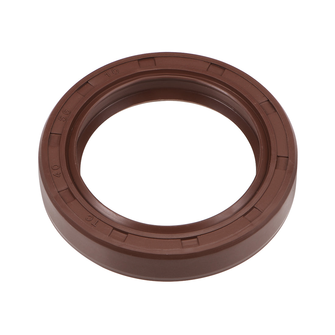 uxcell Uxcell Oil Seal 40mm Inner Dia 56mm OD 10mm Thick Fluorine Rubber Double Lip Seals