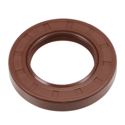 Harfington Uxcell Oil Seal 40mm Inner Dia 65mm OD 10mm Thick Fluorine Rubber Double Lip Seals