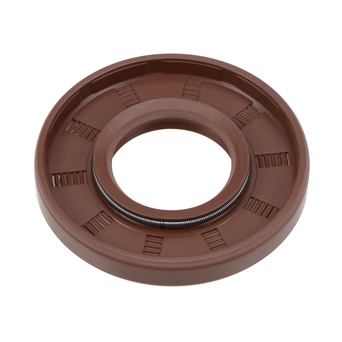 uxcell Uxcell Oil Seal 25mm Inner Dia 52mm OD 7mm Thick Fluorine Rubber Double Lip Seals 2Pcs