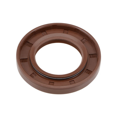 Harfington Uxcell Oil Seal 30mm Inner Dia 52mm OD 7mm Thick Fluorine Rubber Double Lip Seals