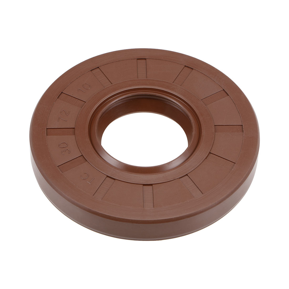 uxcell Uxcell Oil Seal 30mm Inner Dia 72mm OD 10mm Thick Fluorine Rubber Double Lip Seals