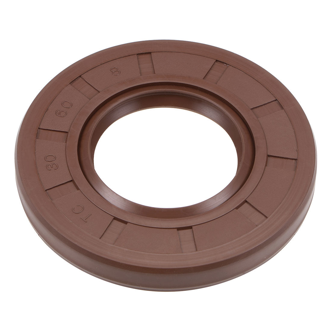 uxcell Uxcell Oil Seal 30mm Inner Dia 60mm OD 8mm Thick Fluorine Rubber Double Lip Seals