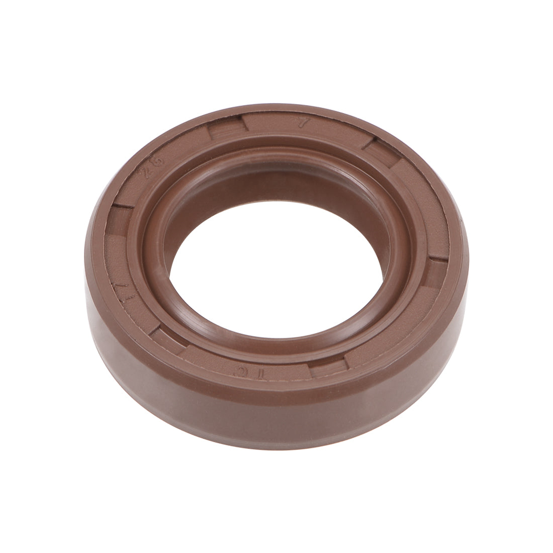 uxcell Uxcell Oil Seal 17mm Inner Dia 28mm OD 7mm Thick Fluorine Rubber Double Lip Seals