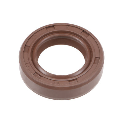 Harfington Uxcell Oil Seal 17mm Inner Dia 28mm OD 7mm Thick Fluorine Rubber Double Lip Seals