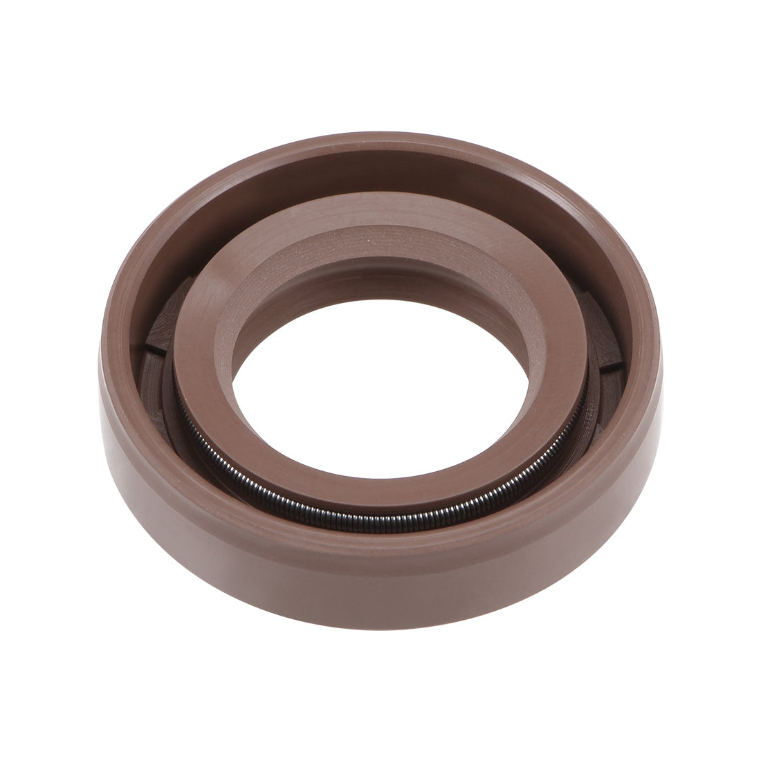uxcell Uxcell Oil Seal 17mm Inner Dia 30mm OD 7mm Thick Fluorine Rubber Double Lip Seals 2Pcs