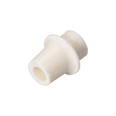 Harfington Uxcell 18-22mm Beige Drilled Silicone Stopper Plugs for Flask Test Tube Stopper