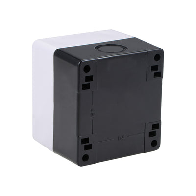 Harfington Uxcell Push Button Switch Station Box Momentary 1NO 1NC Green 415V 10A 1pcs