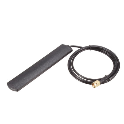Harfington Uxcell GSM GPRS WCDMA Patch Antenna Adhesive Mount 5dBi 824-960/1710-1990MHz 3G RP-SMA Male Connector RG174 Extension Cable 1.5M Black