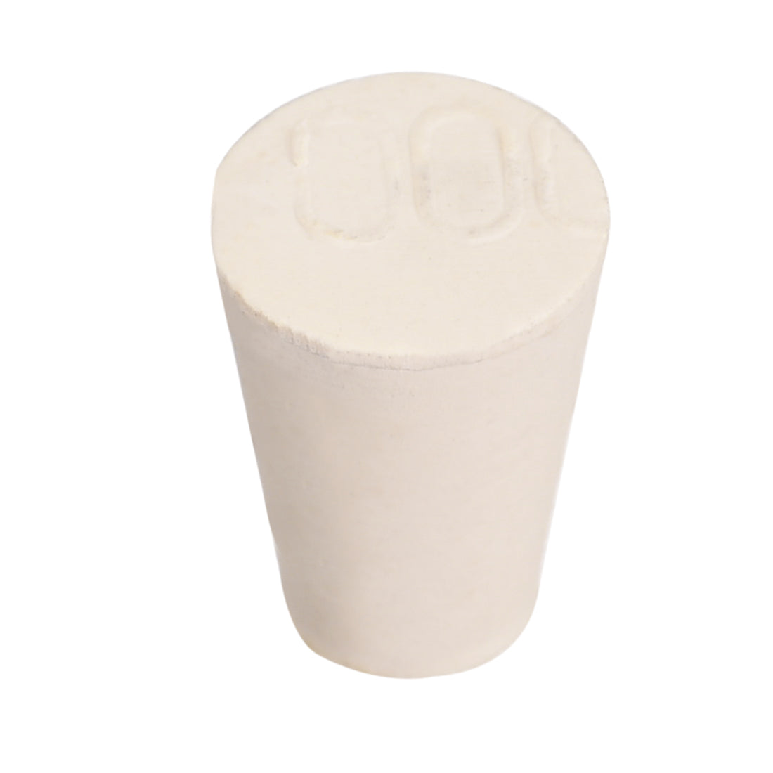 Uxcell Uxcell White Tapered Shaped Solid Rubber Stopper for Lab Tube Stopper Size 000 20Pcs