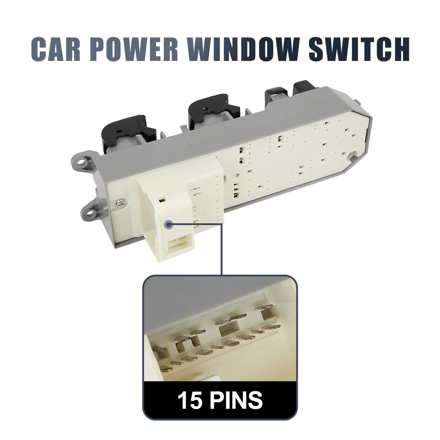 X AUTOHAUX No.84820-06100 Car Front Left Power Master Window Switch for Toyota Camry Corolla Highlander RAV4