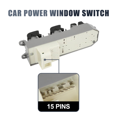 Harfington No.84820-06100 Car Front Left Power Master Window Switch for Toyota Camry Corolla Highlander RAV4