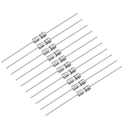 Harfington Uxcell Fast Acting Blow Fuse Axial Lead Glass Fuses 3.6mm x 10mm 250V F0.5A 100Pcs